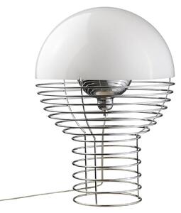 Stolové Lampa Verpan, Wire Large, Metalická, Obývacia izba, Kov, Dizajnový