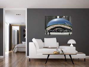 Centrum Chicago - moderný obraz (Obraz 60x40cm)
