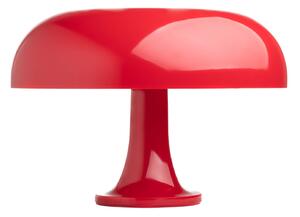 Stolové Lampa Artemide, Nessino, Červená, Obývacia izba, Plast, Dizajnový
