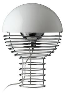 Stolové Lampa Verpan, Wire Small, Metalická, Obývacia izba, Kov, Dizajnový