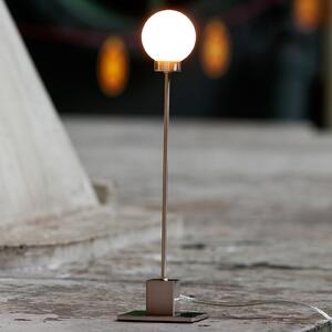 Stolové Lampa Northern, Snowball, stmievateľné, Metalická, Obývacia izba, Sklo, Dizajnový