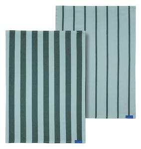 Bavlnené utierky v súprave 2 ks 50x70 cm Stripes – Mette Ditmer Denmark