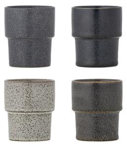 Hrnček Ewan Brown 150 ml – set 4 ks