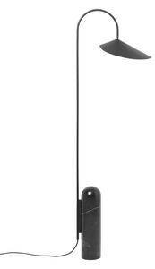 Stojacie Lampa ferm LIVING, Arum, Čierna, Obývacia izba, Mramor, Dizajnový