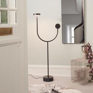 Stojacie Lampa AYTM, Grasil, Čierna, Obývacia izba, Kov, Dizajnový