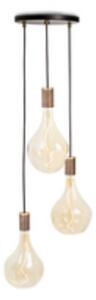 Závesné Lampa Tala, Triple Pendant, stmievateľné, Biela, Jedáleň, Kov