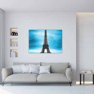 Abstraktný obraz Eiffelovej veže (Obraz 60x40cm)