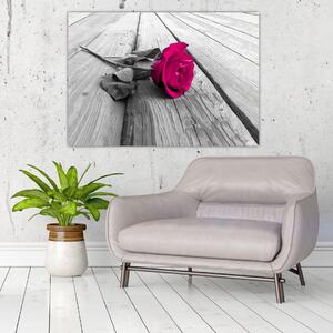 Obrazy kvetov - ruža (Obraz 60x40cm)