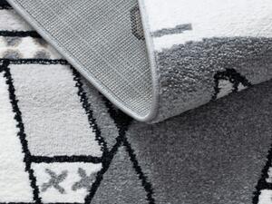 Sivý detský koberec Owanka Rozmer: 180x270 cm