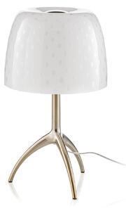 Stolové Lampa Foscarini, Lumiere, Biela, Obývacia izba, Sklo, Dizajnový