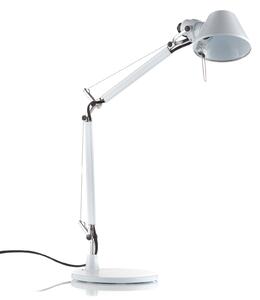 Stolové Lampa Artemide, Tolomeo Micro, Biela, Pracovňa, Kov, Dizajnový