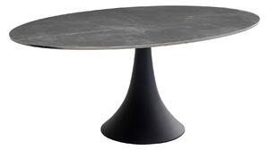 Grande jedálenský stôl čierny 180x120 cm