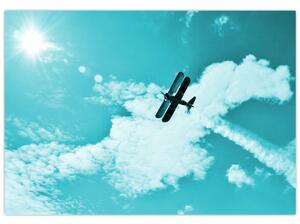 Letiace lietadlo - obraz (Obraz 60x40cm)
