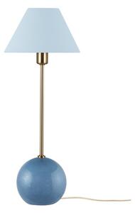 Stolové Lampa Globen Lighting, Modrá, Obývacia izba, Sklo