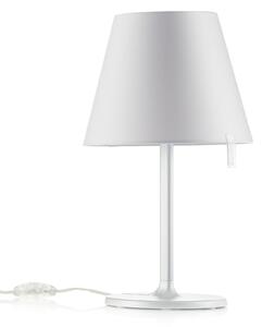 Stolové Lampa Artemide, Melampo notte, Biela, Obývacia izba, Tkanina / Textil, Dizajnový