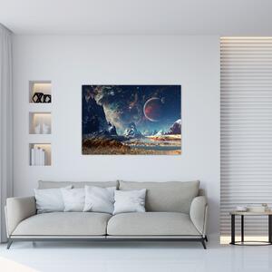 Abstraktný obraz na stenu (Obraz 60x40cm)