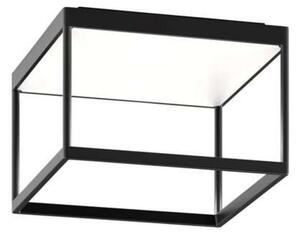 Stropné Lampa Serien Lighting, stmievateľné, Čierna, Obývacia izba, Hliník
