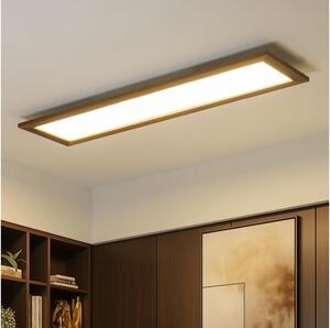 BRILAGI - LED stmievateľné svietidlo SLIMFRAME WOOD LED/58W/230V 124x34 cm + DO