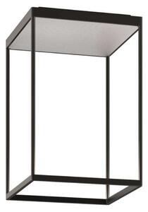 Stropné Lampa Serien Lighting, stmievateľné, Čierna, Obývacia izba, Hliník
