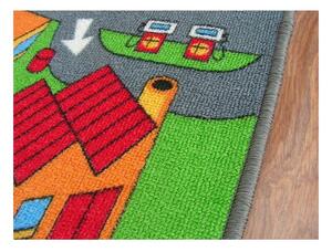 Dywany Lusczow Detský koberec ROAD farebný