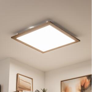 Brilagi - LED Stmievateľné svietidlo SLIMFRAME WOOD LED/58W/230V 64x64 cm + DO