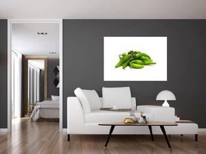 Zelené papričky - obraz (Obraz 60x40cm)