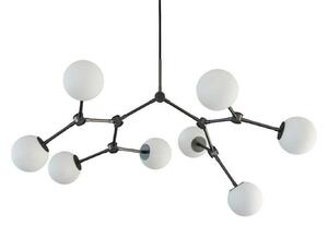 Lustre 101 COPENHAGEN, stmievateľné, Sivá, Obývacia izba, Sklo, Moderný