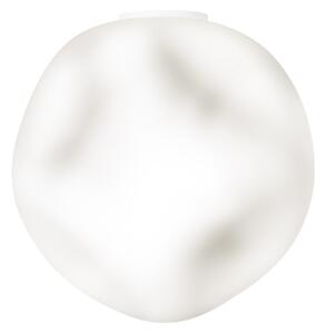 Stropné Lampa Foscarini, Hoba Grande, stmievateľné, Biela, Obývacia izba, Sklo, Dizajnový