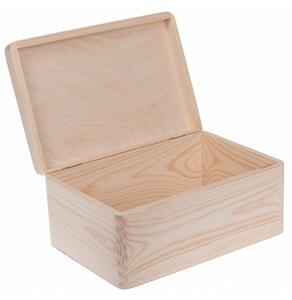 Krabička drevená - 30x20x14 cm