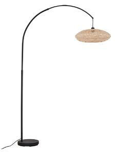 Stojacie Lampa Lindby, Solvian, Čierna, Obývacia izba, Kov, Moderný