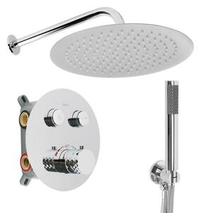 Rea Lungo Diamond, podomietková sprchová súprava s termostatickou batériou + BOX, REA-P6967