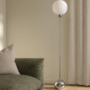 Stojacie Lampa Globen Lighting, Biela, Obývacia izba, Sklo, Moderný