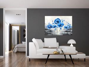Modré vlčie maky, obraz (Obraz 60x40cm)