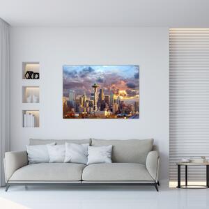 Panoráma mesta - obrazy (Obraz 60x40cm)