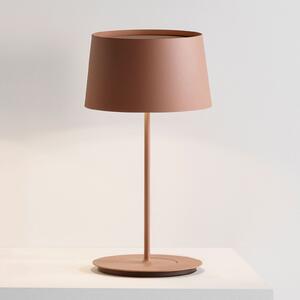 Stolové Lampa Vibia, Warm, Hnedá / Hrdzavá, Obývacia izba, Kov, Moderný