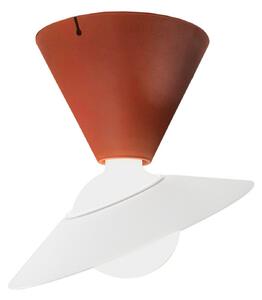 Stropné Lampa Stilnovo, Fante, Červená, Obývacia izba, Plast, Dizajnový