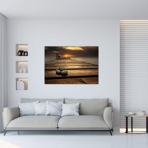 Mólo na mori - obraz (Obraz 60x40cm)