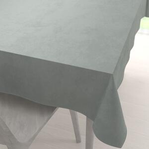 Biante Zamatový obdĺžnikový obrus Velvet Premium SVP-046 Svetlo sivý 50x100 cm
