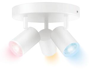 Stropné Lampa WiZ, Imageo, stmievateľné, Biela, Chodba, Hliník, Moderný