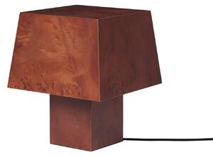 Stolové Lampa ferm LIVING, Burl, Drevo, Obývacia izba, Drevo, Moderný