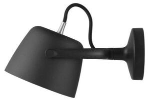 Nástenné Svietidlo Normann Copenhagen, Čierna, Obývacia izba, Hliník