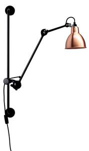 Nástenné Svietidlo Lampe Gras, 201 Round, Čierna, Obývacia izba, Kov, Industriálny