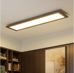 Brilagi - LED Stropné svietidlo SLIMFRAME WOOD LED/58W/230V 124x34 cm tmavohnedá