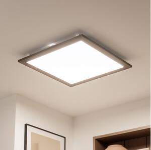 Brilagi - LED Stropné svietidlo SLIMFRAME WOOD LED/58W/230V 64x64 cm tmavohnedá