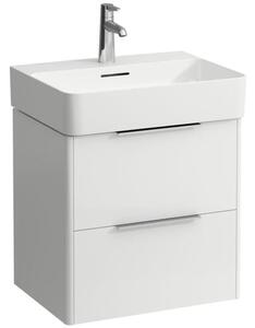 Kúpeľňová skrinka pod umývadlo LAUFEN BASE 535x390x530 mm biely lesk H4021921102611