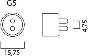 Sylvania F11W T5 BL368