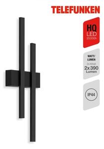 Telefunken 313205TF - LED Vonkajšie nástenné svietidlo 2xLED/4W/230V 4000K IP44