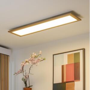 BRILAGI - LED stmievateľné svietidlo SLIMFRAME WOOD LED/58W/230V 124x34 cm + diaľkové ovládanie