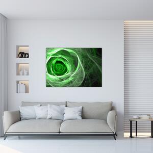 Abstraktný obraz ruže (Obraz 60x40cm)