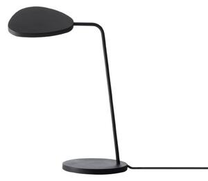 Stolové Lampa Muuto, stmievateľné, Čierna, Obývacia izba, Hliník
